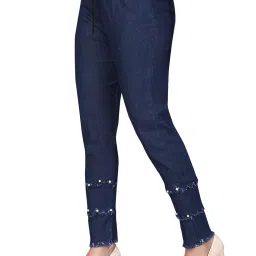 aarika girls ethnic Girls Straight Denim Jeans image 3
