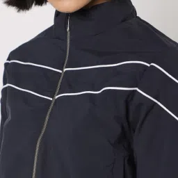 lee cooper Bomber Jacket with Zip Closure image 3