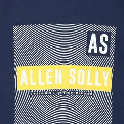 allen solly Brand Print Round-Neck Sweatshirt image 3