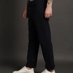 lee cooper Men Albert Lightly Washed Slim Straight Fit Jeans image 3