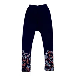 indiweaves Floral Printed Basic Leggings image 3