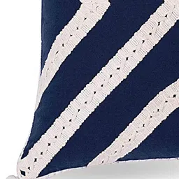 anwyn Pack of 1 Cushion Cover with lace detail image 3