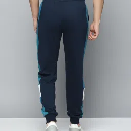 alcis Men Colourblock Joggers with Elasticated Drawstring Waist image 3