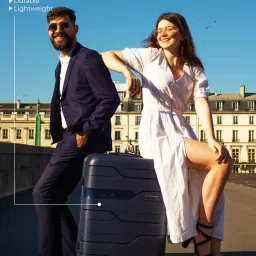 nasher miles Paris Hardside Luggage with Number Lock- L image 3