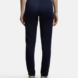 jockey Women MW54 Microfiber Fabric Straight Fit Trackpants with Stay Dry Treatment image 3