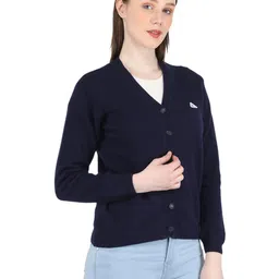 monte carlo Women V-Neck Cardigan image 3