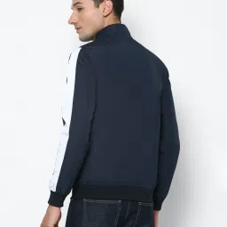 allen solly Zip-Front High-Neck Bomber Jacket image 3
