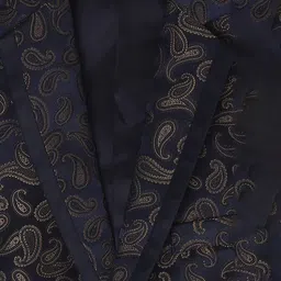 allen solly Boys Paisley Print Single-Breasted Blazer image 3
