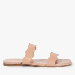 fyre rose Dual-Strap Slip-On Sandals image 3