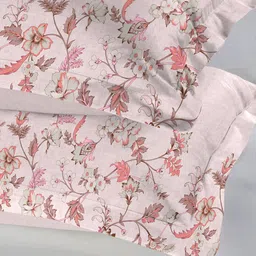 mytrident Set of 2 Floral Print Cotton Pillow Covers 27'' x 19'' image 3