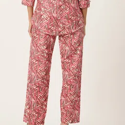molcha Women Printed Flat-Front Pants image 3