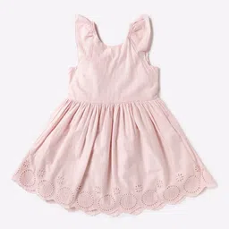 gap kids Schiffli Embroidered Fit & Flare Dress image 3