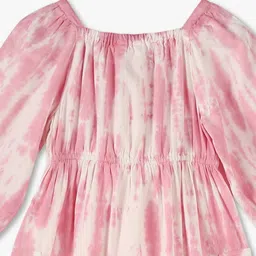 point cove Girls Tie & Dye Fit & Flare Dress image 3