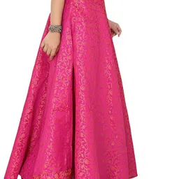 studio shringaar Floral Print Flared Skirt image 3