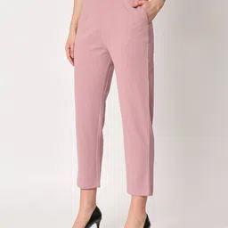 zastraa Slim Fit Trousers with Slip Pockets image 3