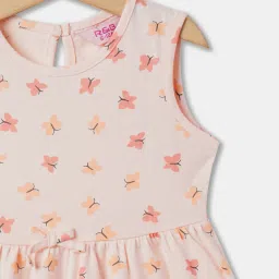 r&b Girls Printed A-Line Dress image 3