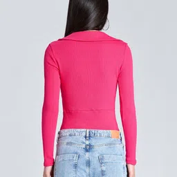 sam Panelled Bodysuit with Button Placket image 3