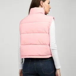 tommy hilfiger Women Quilted Essential Cropped Puffer Jacket image 3