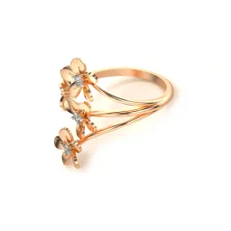 valanova Women Rose Gold Lab Grown Diamond Ring image 5
