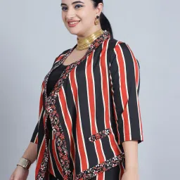 baawri Women Stripes Shrug image 3