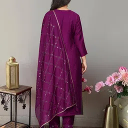 zinzraa Women Straight Kurta Set image 3