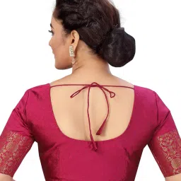 studio shringaar Brocade Front-Open Blouse image 3