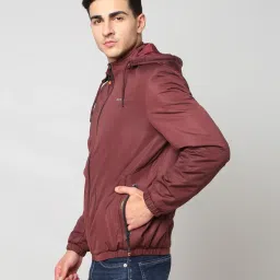 fort collins Zip-Front Hooded Bomber Jacket image 3