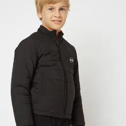 gas Nash Quilted Mock-Neck Jacket image 3