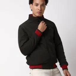 gas Men Reversible Zip-Front Bomber Jacket image 3