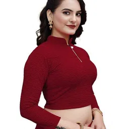 ss sanket synthetics WomenSlip-on Blouse image 3