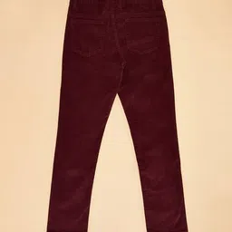 pantaloons junior Boys Mid Rise Cotton Trousers image 3