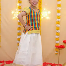 bow n bee Girls Indian Lehenga With Choli image 3