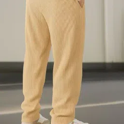 fabflee x ag Men Relaxed Fit Flat-Front Trousers image 3