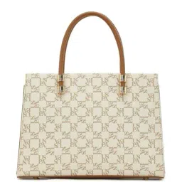 u.s. polo assn. Women Bijou Monogram Satchel Bag with Convertible Strap image 3