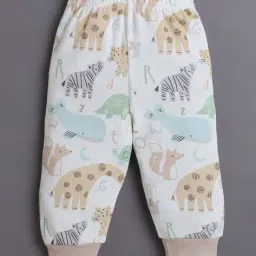 bumzee Cotton Cartoon Print Night Suit image 3