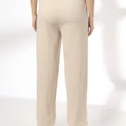 teamspirit Women Flared Track Pants with Contrast Piping image 3