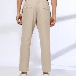 john players Men Mid-Rise Relaxed Fit Pants image 3