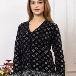 twenty me Women Printed Cardigan with Button-Closure image 3