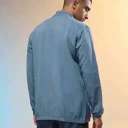 technosport Men Slim Fit Zip-Front Biker Jacket image 3