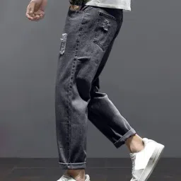 vooter Men Mid Rise Relaxed Jeans image 3