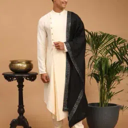 vastramay Men Embellished and Embroidery Stole image 3