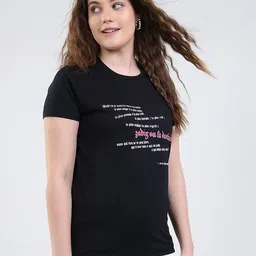 monte carlo Women Typographic Print Regular Fit Sweatshirt image 3