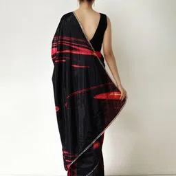 svaraa Soft Chinon Woven Saree  image 3