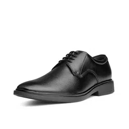 louis stitch Men Leather Formal Derby Shoes image 3