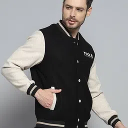 rock it Men Micro Print Sweatshirt image 3