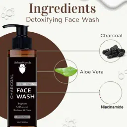 urbanmooch Men Charcoal Face Wash image 3
