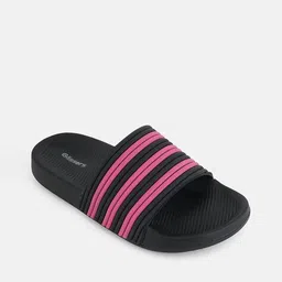 glissers Girls Colourblock Round-Toe Slides image 3