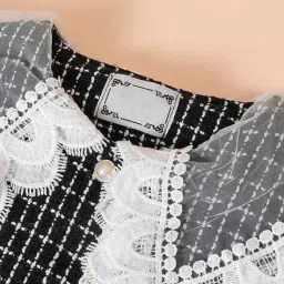 hopscotch Girls Checks Skirt with Top image 3