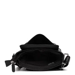 wildhorn Men Logo Embossed Crossbody Sling Bag image 3