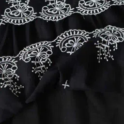 bella moda Girls Embroidery Fit and Flare Dress    image 3
